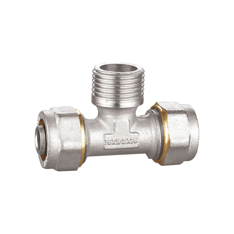 Raccord de tuyau PEX en laiton d'usine en Chine AMT-1210