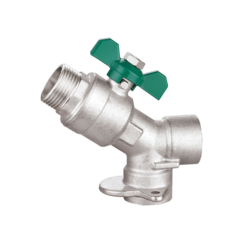 Vanne d'angle en laiton de tuyau en plastique en aluminium spécial pour diviseur d'eau AMT-2036