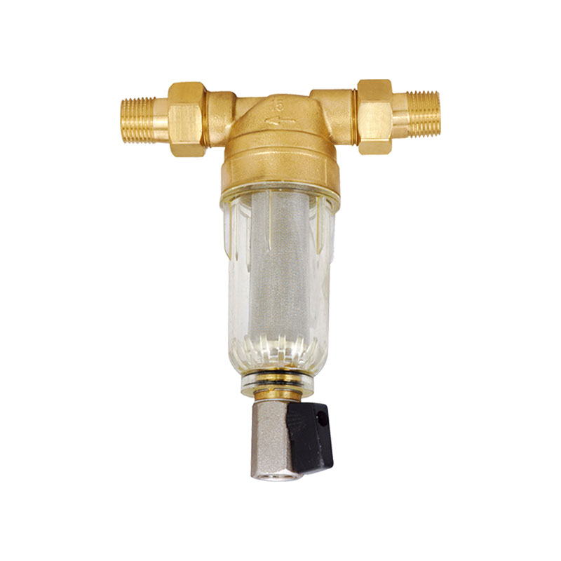 Pré-filtre à eau de désordre en maille de sédiments en laiton AMT-3019