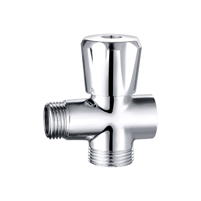 Vanne d'angle chromée polie de haute qualité AMT-5003