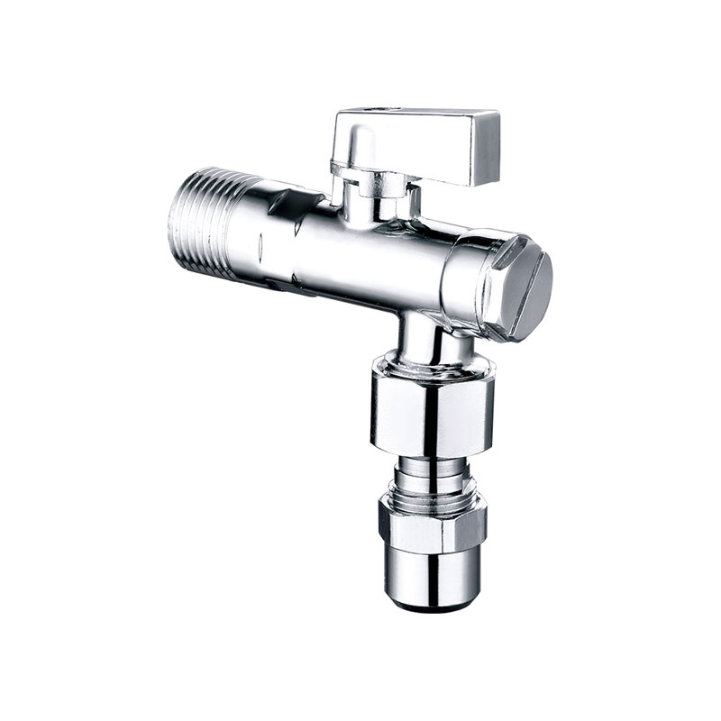 Vanne d'angle en laiton monotrou design de mode AMT-5008
