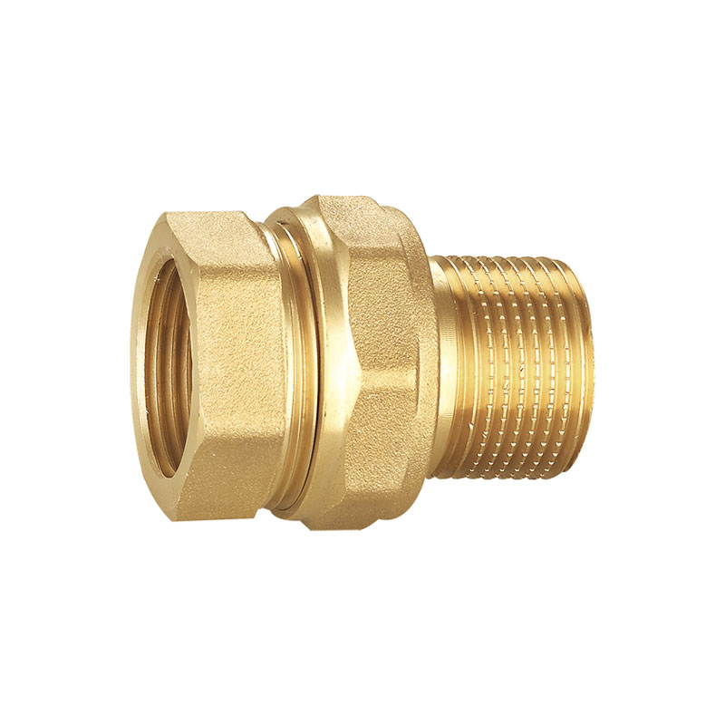 Raccord à compression en laiton forgé AMT-9041