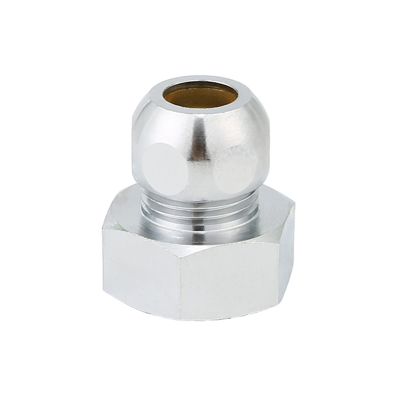 Adaptateur de connecteur de verrouillage femelle à vis rapide nickelé AMT-1437