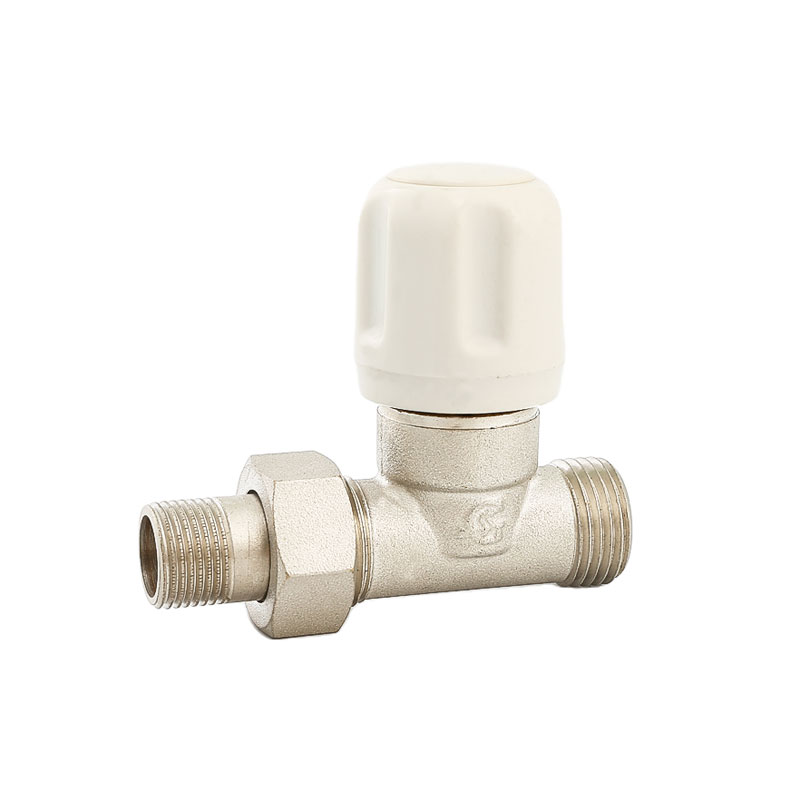 Vanne de radiateur en laiton de type droit de vente chaude AMT-4026