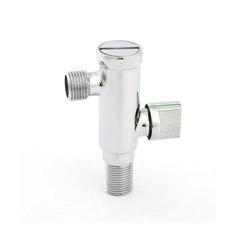 Vanne d'angle en laiton chromé de haute qualité AMT-5019